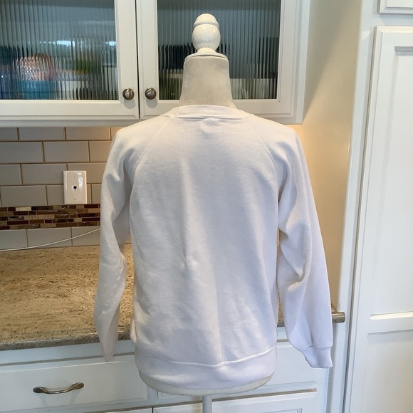 Catalina Island Vintage Hanes White Crewneck California Seashells Sz Medium - Picture 5 of 10